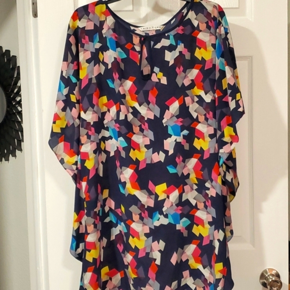 TRINA TURK CONFETTI ANISSA 2 SWIM DRESS SIZE 6